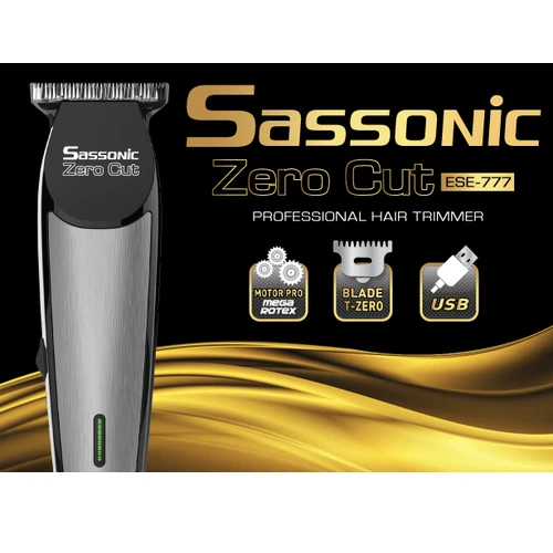 מכונת תספורת Sassonic ESE777 Zero cut