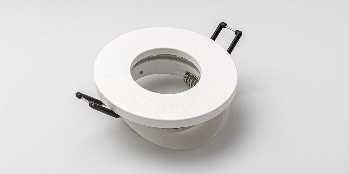 munt Hoge blootstelling tekst Armatuur: B DUTCH LED inbouwspot badkamer Round Essential IP65 Matt White  (diameter 85 mm x hoogte 30 mm) - B Dutch