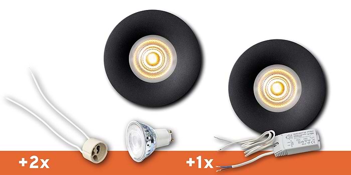 Badkamer Spotjes, inbouwspots badkamer. IP65 LED spots. The Essential collectie van B DUTCH. IP65 spots van geborsteld aluminium, mat zwart of mat wit. GU10 en MR16 en Philips Hue GU10 lichtbron passen in de badkamer spotjes. Armatuur voor GU10, MR16 en Philips Hue GU10 lichtbronnen. Ook dimbaar te maken.