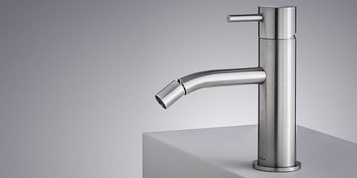 B DUTCH RVS geslepen bidetkraan H 160 mm - Afbeelding 3
