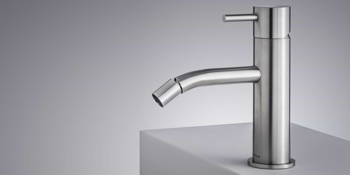 B DUTCH RVS geslepen bidetkraan H 160 mm - Afbeelding 3