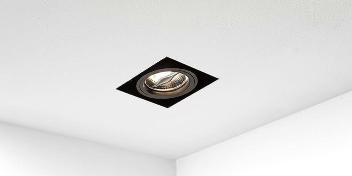 Trimless spot, inbouwspot led badkamerverlichting keukenverlichting badkamer keuken spot B DUTCH trimless spot Viking AR70 black dim to warm
