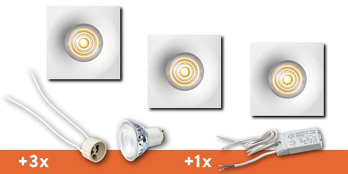 Badkamer Spotjes, inbouwspots badkamer. IP65 LED spots. The Essential collectie van B DUTCH. IP65 spots van geborsteld aluminium, mat zwart of mat wit. GU10 en MR16 en Philips Hue GU10 lichtbron passen in de badkamer spotjes. Armatuur voor GU10, MR16 en Philips Hue GU10 lichtbronnen. Ook dimbaar te maken.