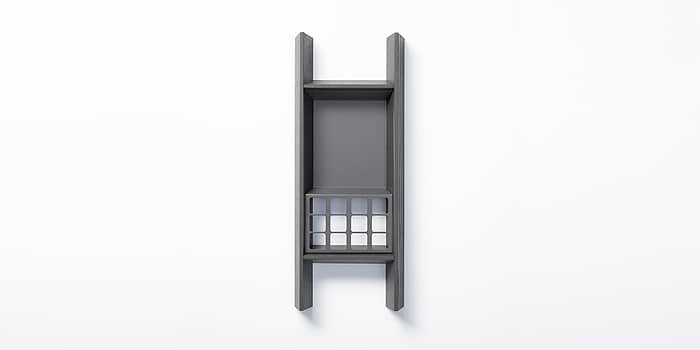 B DUTCH lade verdeler met makeup inleg element ‘VERNO’ antraciet