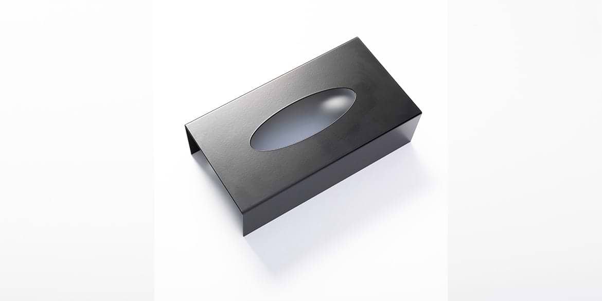 B DUTCH tissue houder ‘VERNO’ zwart