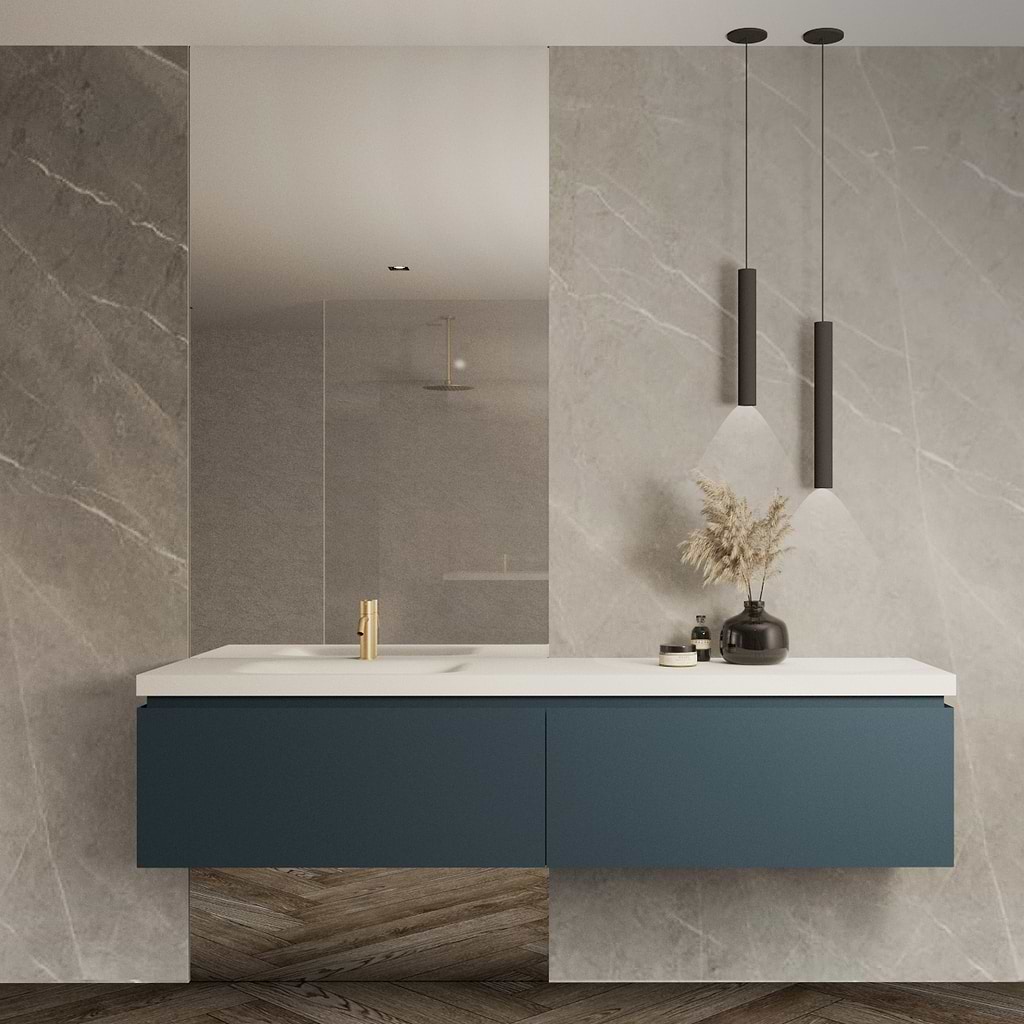 01 badkamermeubel Ferrara spuitwerkvierkant