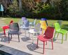 6 כיסאות פלסטיק איכותי דגם ספיר במגוון צבעים 