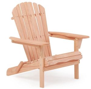כסא אדירונדק מעץ ,מתקפל - גירסא אמריקאית ADIRONDACK 