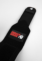 Coudières Gorilla Wear – Bandages De Bodybuilding, Soutien 120 Cm, Noir, Scratch Réglable
