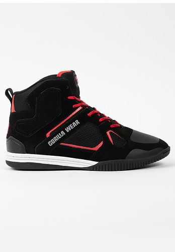 Perry High Tops Pro - Gray/Black/Red - EU 36 Gorilla Wear display picture 1
