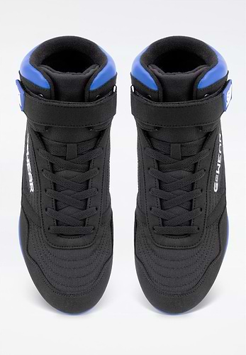 Black and blue high tops new arrivals
