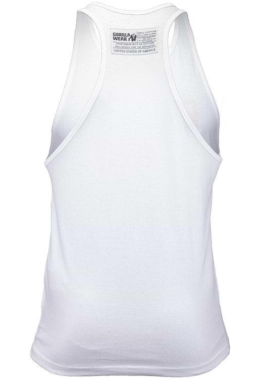 Classic Tank Top - White - S Gorilla Wear