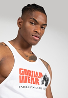 Classic Tank Top - White - S Gorilla Wear