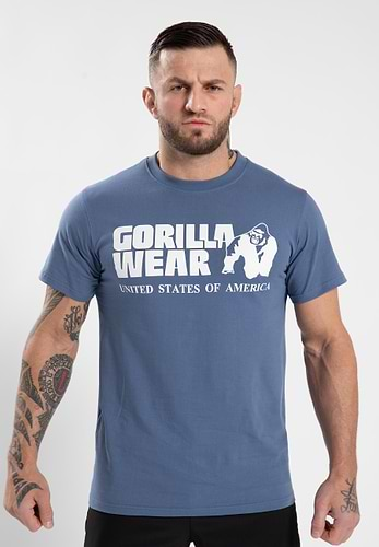 Classic T-shirt - White Gorilla Wear