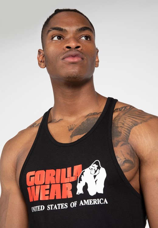 Classic Tank Top - Black - S Gorilla Wear