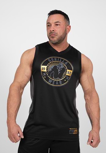 Orlando Jersey Tank Top - Green - L Gorilla Wear
