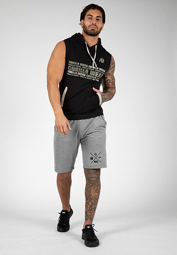 Gym king sleeveless hoodie black store