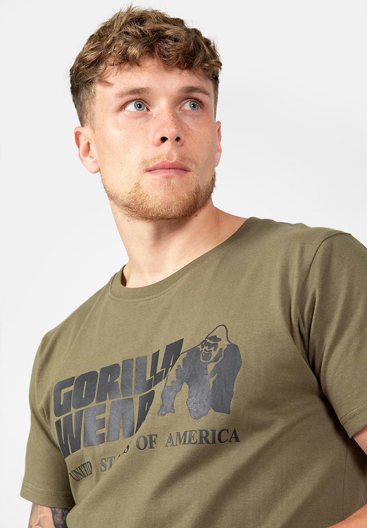 Classic T-shirt - Army Green - S Gorilla Wear