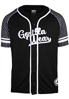 STIGMA VS BASEBALL JERSEY BLACK 野球シャツ 82 Baseball Jersey - Black - 2XL Gorilla Wear
