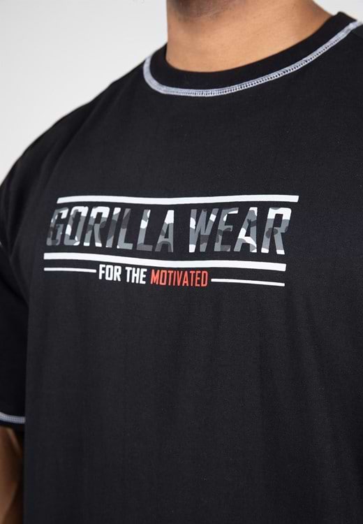 Saginaw Oversized T-Shirt - Black - 4XL