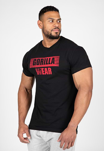 Gorilla Wear - Texas T Shirt Army Green, SHOP GYM CLOTHES, BODYBUILDING  SHOES