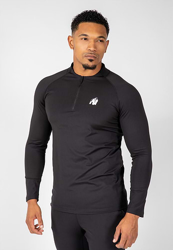 Boise Oversized Long Sleeve - Black - 2XL Gorilla Wear