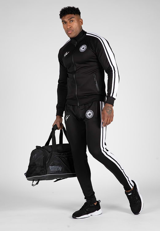 Stratford Track Jacket - Black - S Gorilla Wear