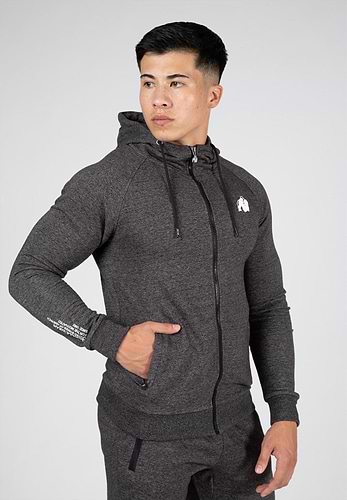 Gorilla wear bowie mesh zipped hoodie sales