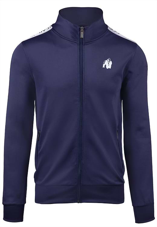 Delaware Track Jacket - Navy - S Gorilla Wear