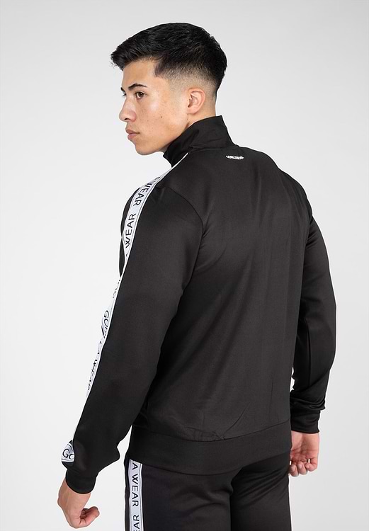 Delaware Track Jacket - Black - 3XL Gorilla Wear