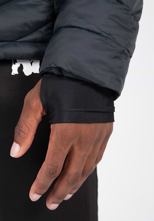 Osborn Puffer Jacket - Black - XL Gorilla Wear