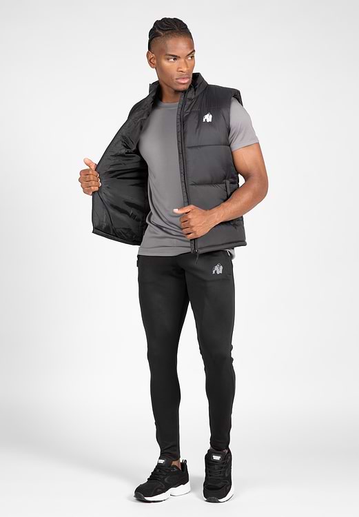 Irvine Puffer Vest - Black - 3XL Gorilla Wear
