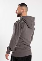 Georgia Zipped Hoodie - Gray - S Gorilla Wear