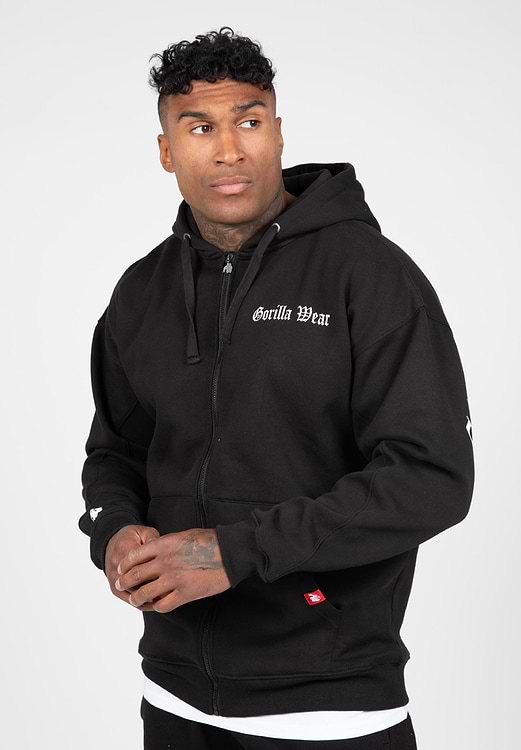 WELL SUITED ZIP HOODIE - ブラック L LW722TEX-TEXTURED-ZIP-HOODIE-