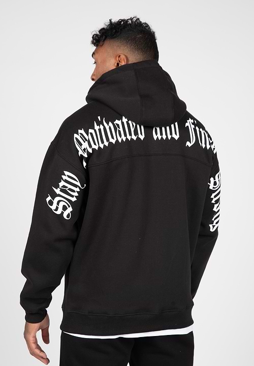 モーリー Utah Zipped Hoodie - Light Gray Melange - S Gorilla Wear