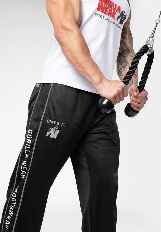 Functional Mesh Pants - Black/White - S/M Gorilla Wear