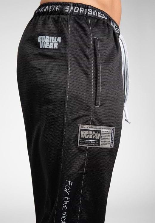 Logo Mesh Pants - Black - S/M Gorilla Wear