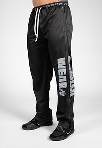Logo Mesh Pants - Black - L/XL Gorilla Wear