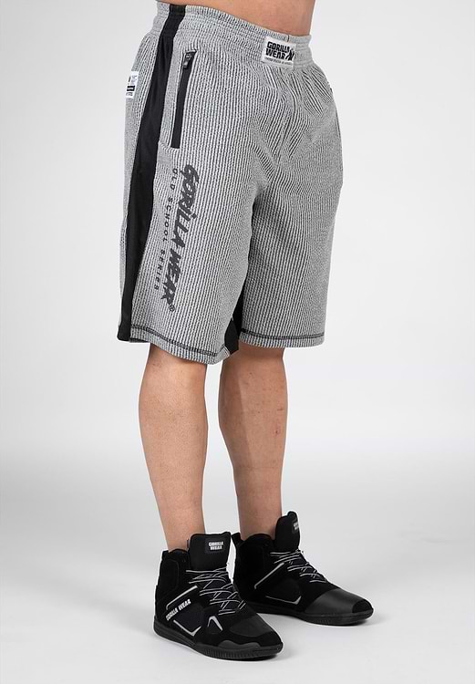 Augustine Old School Shorts - Gray - L/XL Gorilla Wear