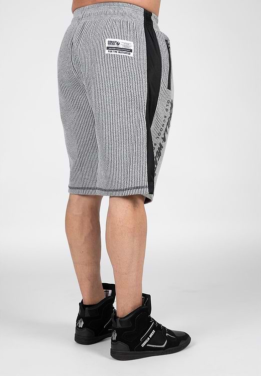 Augustine Old School Shorts - Gray - L/XL Gorilla Wear