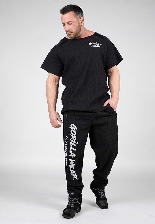 Augustine Old School Pants - Black - S/M Gorilla Wear