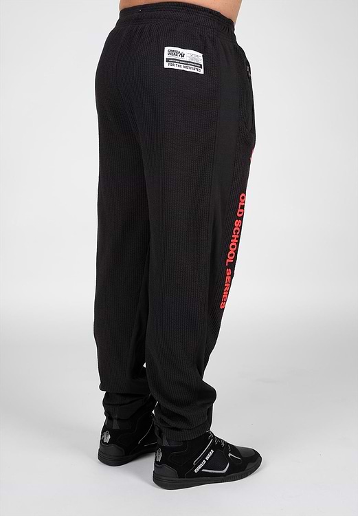 Pantalon D'entraînement ROCK-IT Pour Hommes - Style Rétro, Tissu Léger, Poches Zippées, Tailles S à 3XL