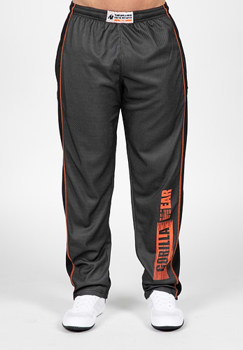 Buffalo Old School Workout Pants - Black/Red