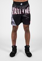 Clayton Boxing Shorts - Black/Red - S Gorilla Wear