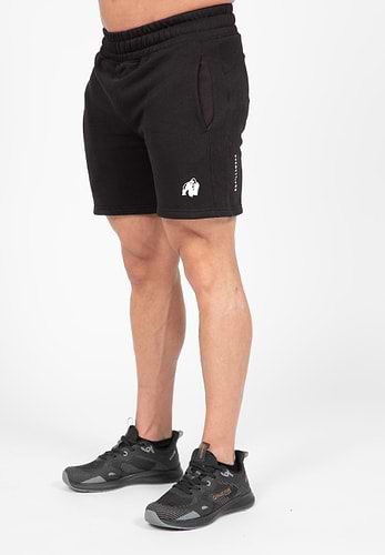 Hudson Cargo Sweat Shorts - Gray Melange - XL Gorilla Wear