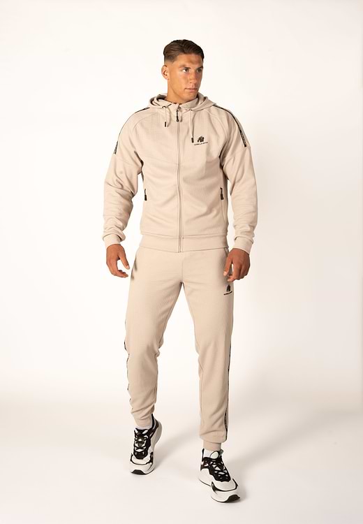 ウェア ballaholic TSC Mesh Long Pants (beige) Harvey Track Pants - Beige - 4XL Gorilla Wear