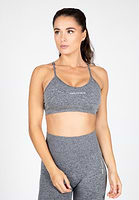 Quincy Seamless Sports Bra - Gray Melange - XS/S Gorilla Wear