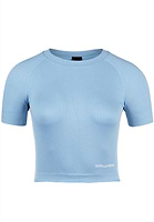 Selah Seamless Crop Top - Light Blue - L/XL Gorilla Wear