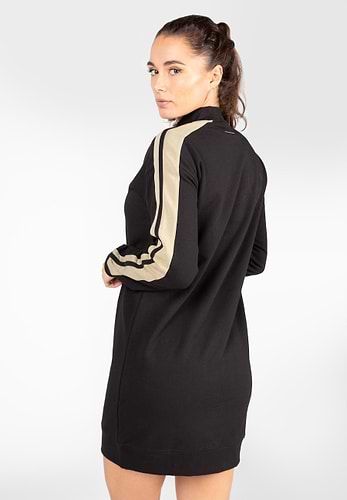 Isabella Sweatshirt Dress Black S Gorilla Wear