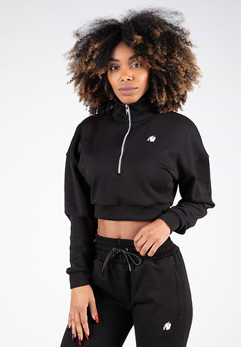 Virginia Sleeveless Hoodie - Black - M Gorilla Wear